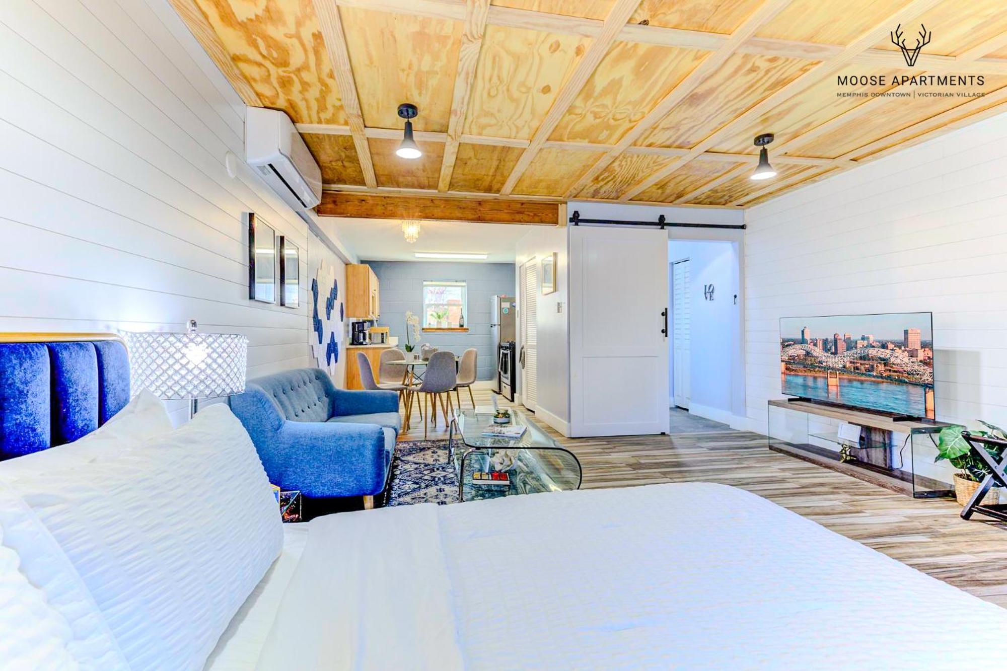 The Moose #3 - Modern Luxe Studio With Free Gated Parking & Wifi Memphis Exterior foto